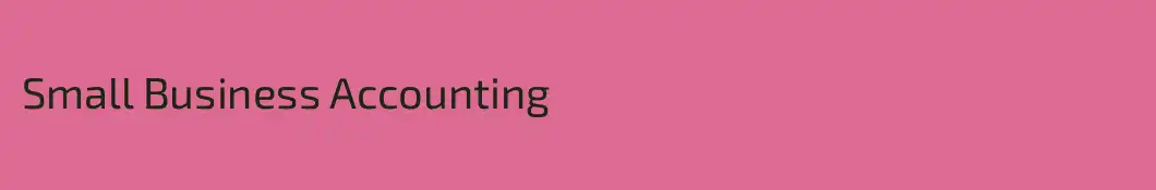 Small Business Accounting